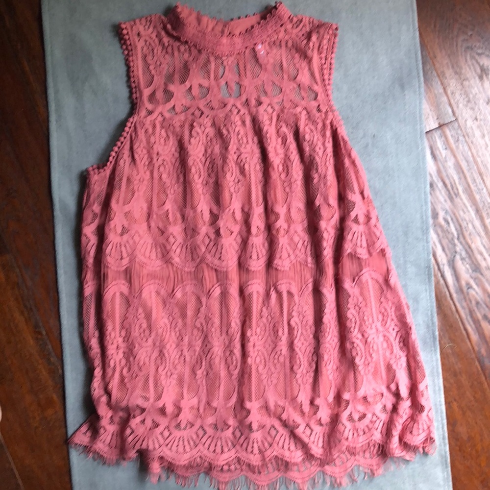 Pink top